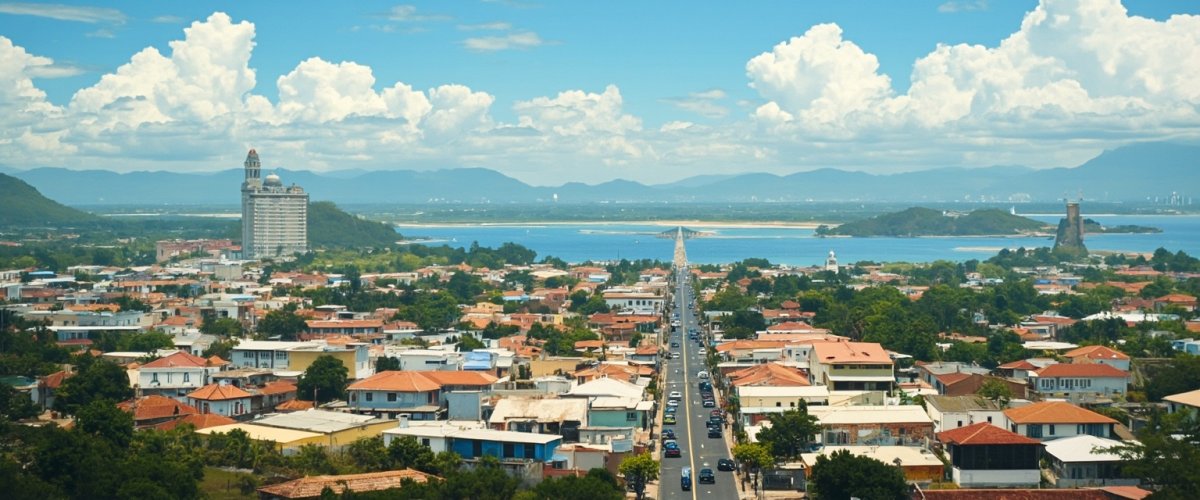 Painterly banner illustration of Comayagua