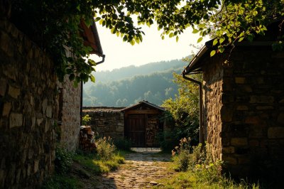 AI-generated travel thumbnail for Comuna Băiuţ