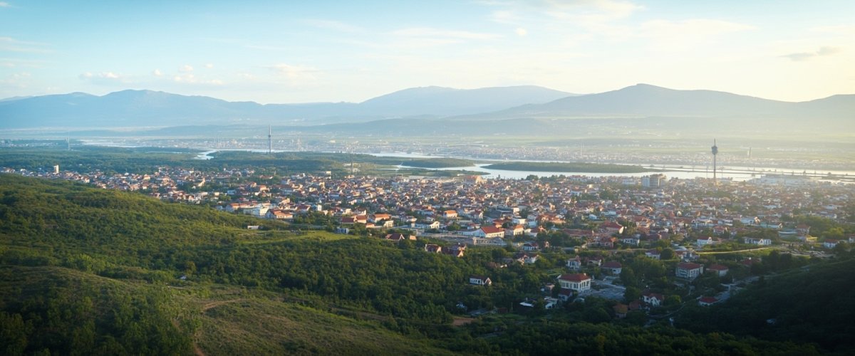 Painterly banner illustration of Comuna Poşta Câlnãu