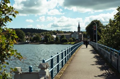AI-generated travel thumbnail for Conon Bridge