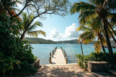 AI-generated travel thumbnail for Coral Bay