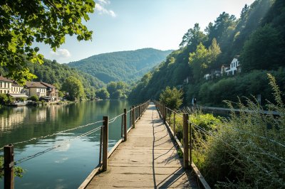 AI-generated travel thumbnail for Crottet