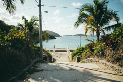 AI-generated travel thumbnail for Cruz Bay