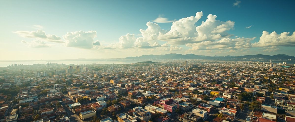 Painterly banner illustration of Cuernavaca