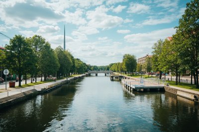 AI-generated travel thumbnail for Dąbie