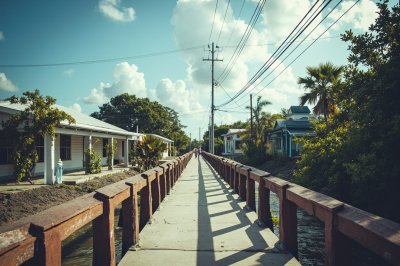 AI-generated travel thumbnail for Dangriga