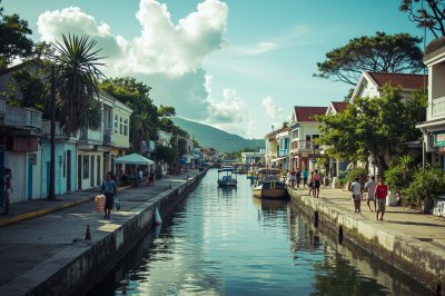 AI-generated travel thumbnail for Dennery