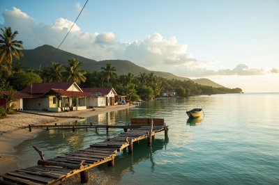 AI-generated travel thumbnail for Derriere Morne