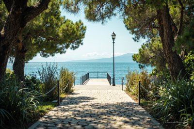 AI-generated travel thumbnail for Diano Marina