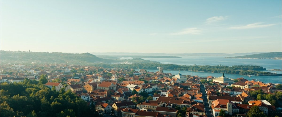 Painterly banner illustration of Dorobanți