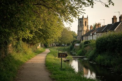 AI-generated travel thumbnail for Dronfield