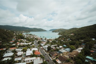 AI-generated travel thumbnail for Dumbéa