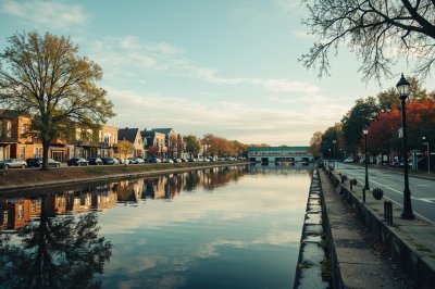 AI-generated travel thumbnail for Dunkirk Town Center