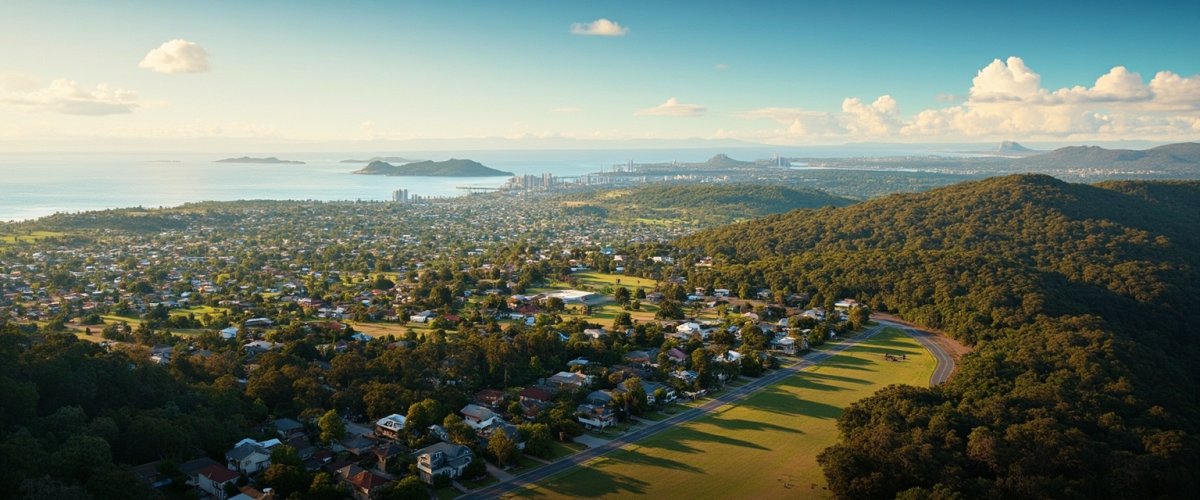 Painterly banner illustration of East Killara