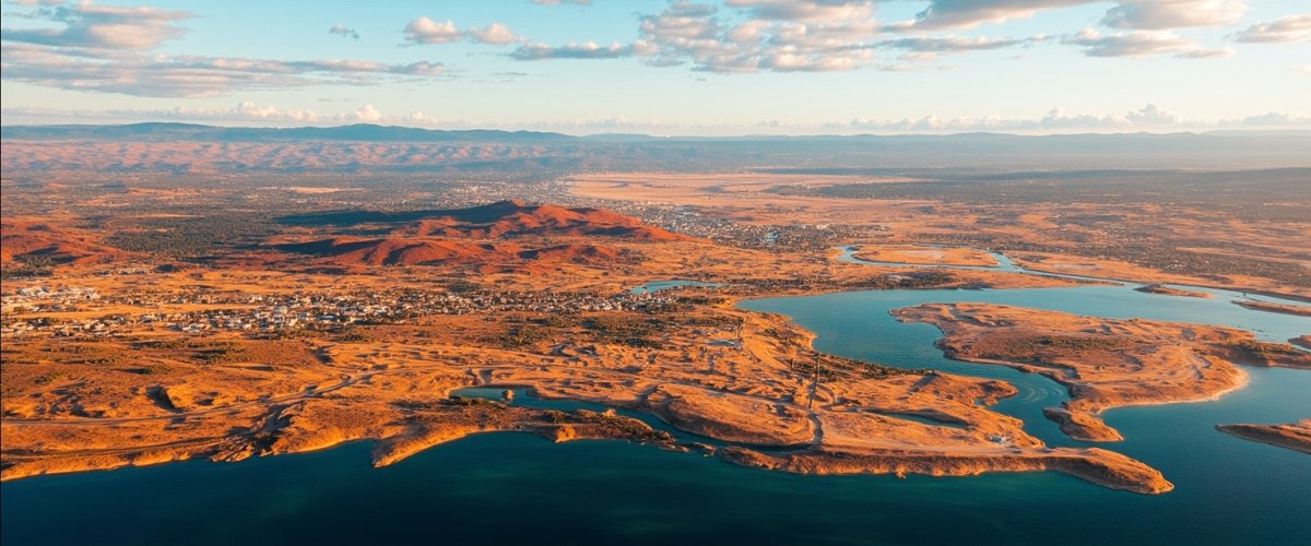 Painterly banner illustration of East Pilbara