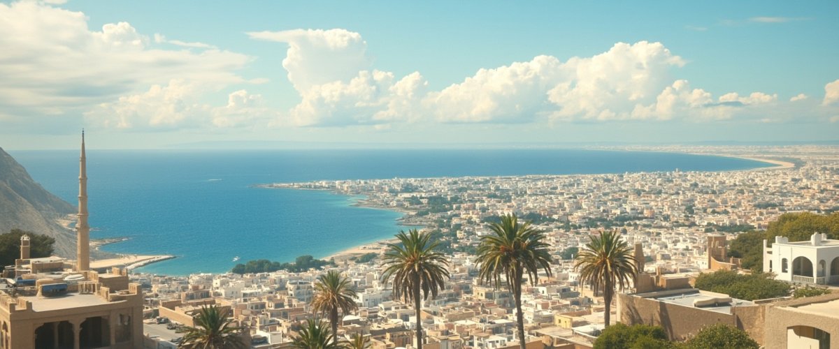 Painterly banner illustration of El Mida