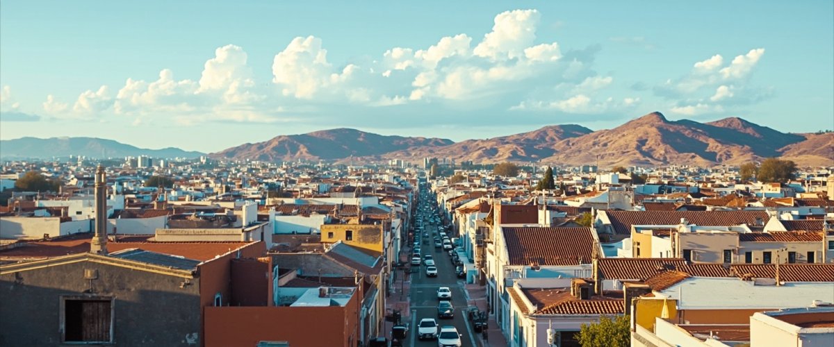 Painterly banner illustration of Estación Pénjamo