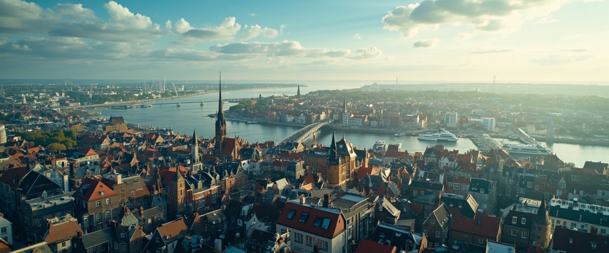 Painterly banner illustration of Eutin