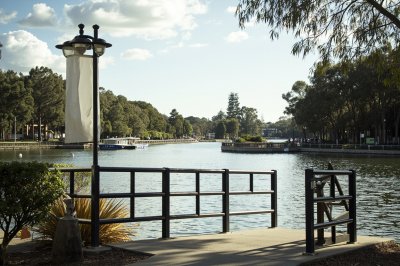 AI-generated travel thumbnail for Evandale