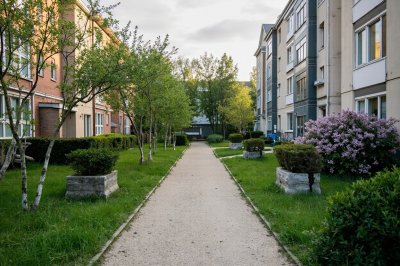 AI-generated travel thumbnail for Fabijoniškės
