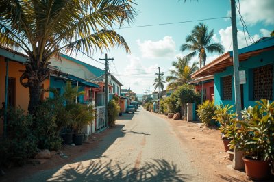 AI-generated travel thumbnail for Flic en Flac
