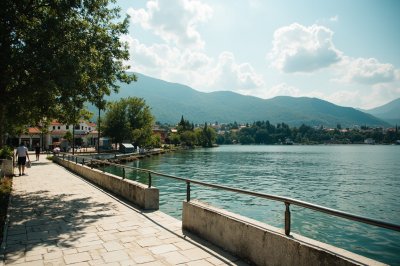AI-generated travel thumbnail for Foča