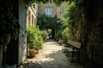 AI-generated travel thumbnail for Fougerolles-du-Plessis
