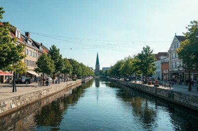 AI-generated travel thumbnail for Færder