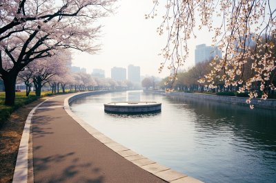 AI-generated travel thumbnail for Gangnam-gu