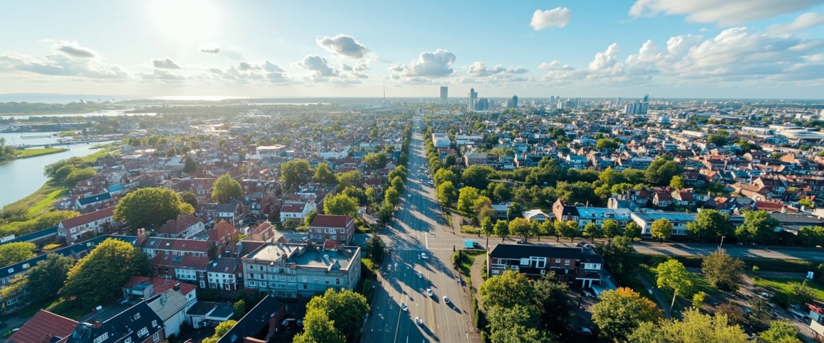 Painterly banner illustration of Gemeente Stadskanaal