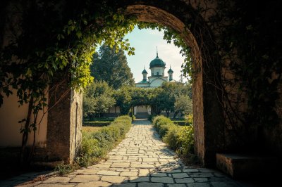AI-generated travel thumbnail for Gorbăneşti