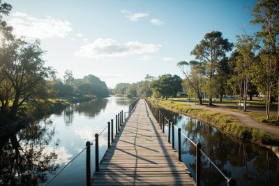 AI-generated travel thumbnail for Gordonvale