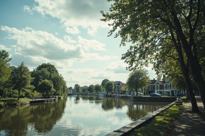 AI-generated travel thumbnail for Grootschermer