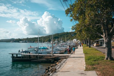 AI-generated travel thumbnail for Gros Islet