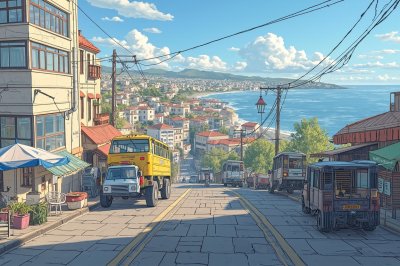 AI-generated travel thumbnail for Hammamet