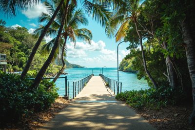 AI-generated travel thumbnail for Hawaiian Beaches