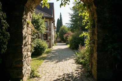 AI-generated travel thumbnail for Heimsbrunn