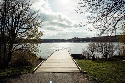 AI-generated travel thumbnail for Henllan