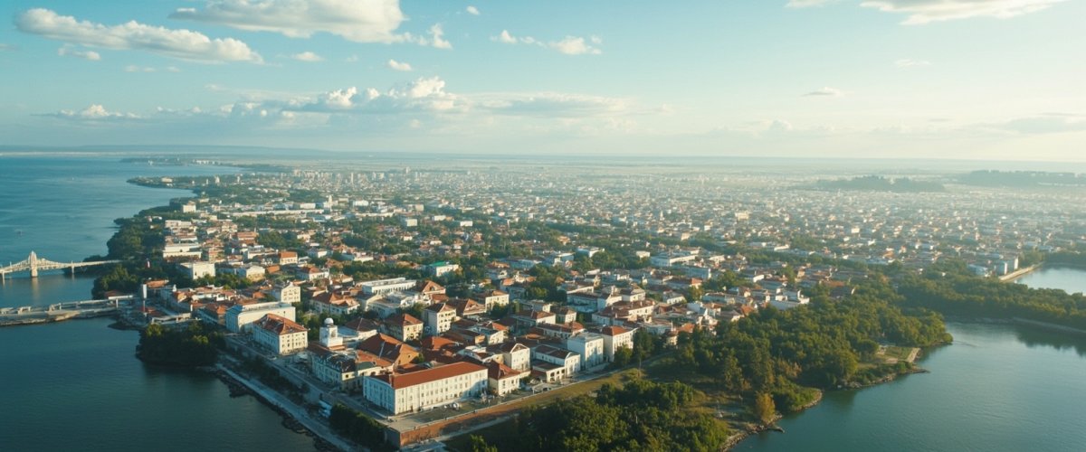 Painterly banner illustration of Hornostayivka