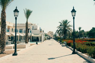 AI-generated travel thumbnail for Houmt El Souk