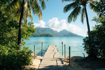 AI-generated travel thumbnail for Huahine