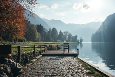 AI-generated travel thumbnail for Hüttschlag