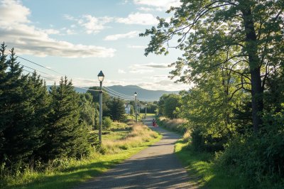 AI-generated travel thumbnail for Hveragerði