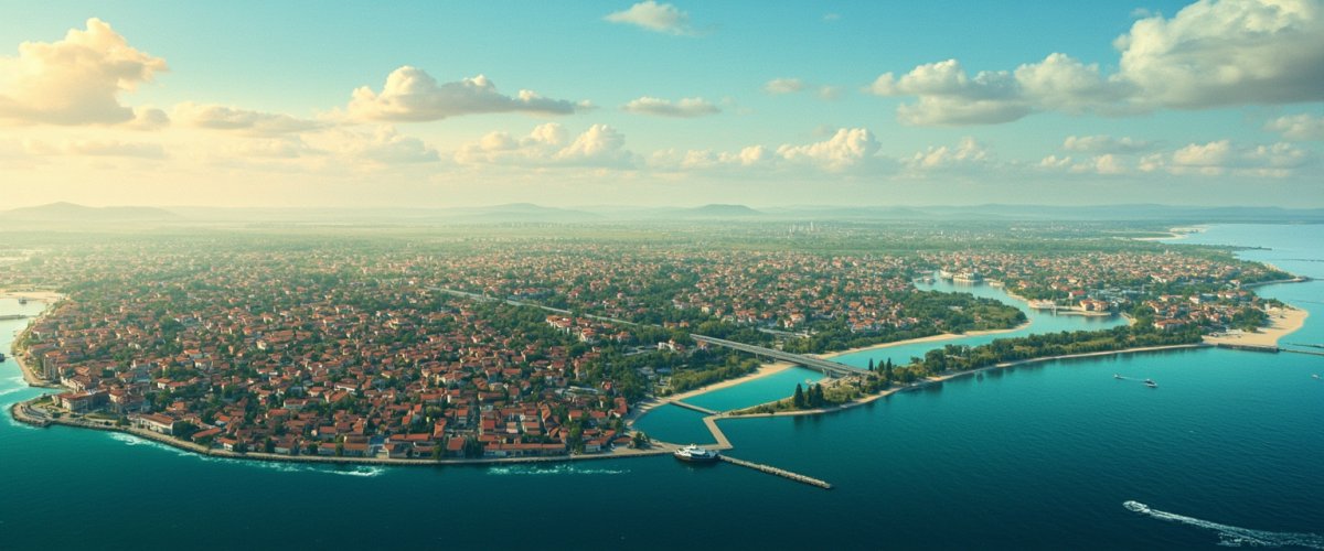 Painterly banner illustration of Iazurile