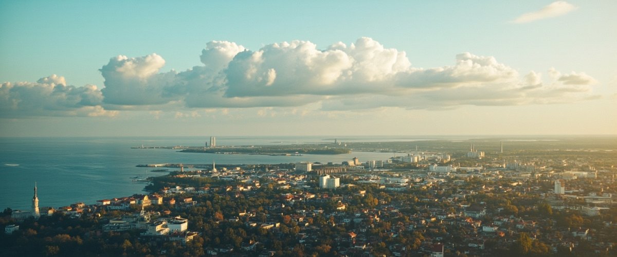 Painterly banner illustration of Ikšķile