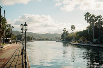 AI-generated travel thumbnail for Isla Vista