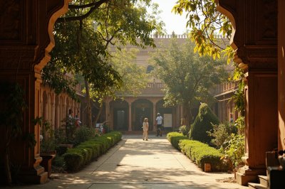 AI-generated travel thumbnail for Jaipur