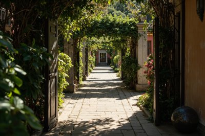 AI-generated travel thumbnail for Jardines de San Sebastián