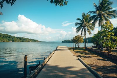 AI-generated travel thumbnail for Kabupaten Kepulauan Yapen