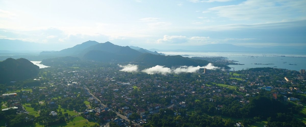 Painterly banner illustration of Kabupaten Solok Selatan